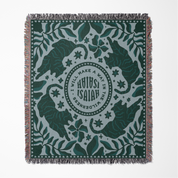 Way in the Wilderness Woven Blanket – Forest