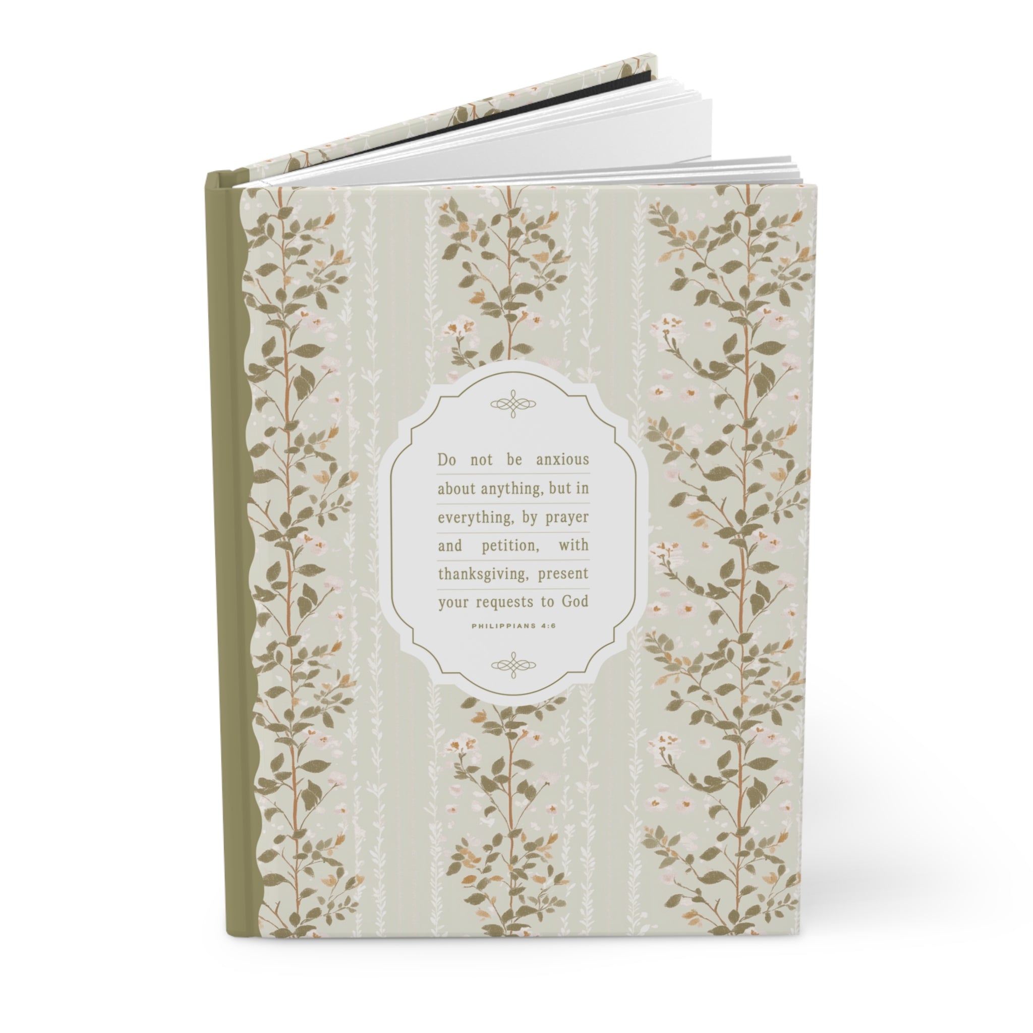 Do Not Be Anxious Prayer Journal – Philippians 4:6 Christian Reflection Journal