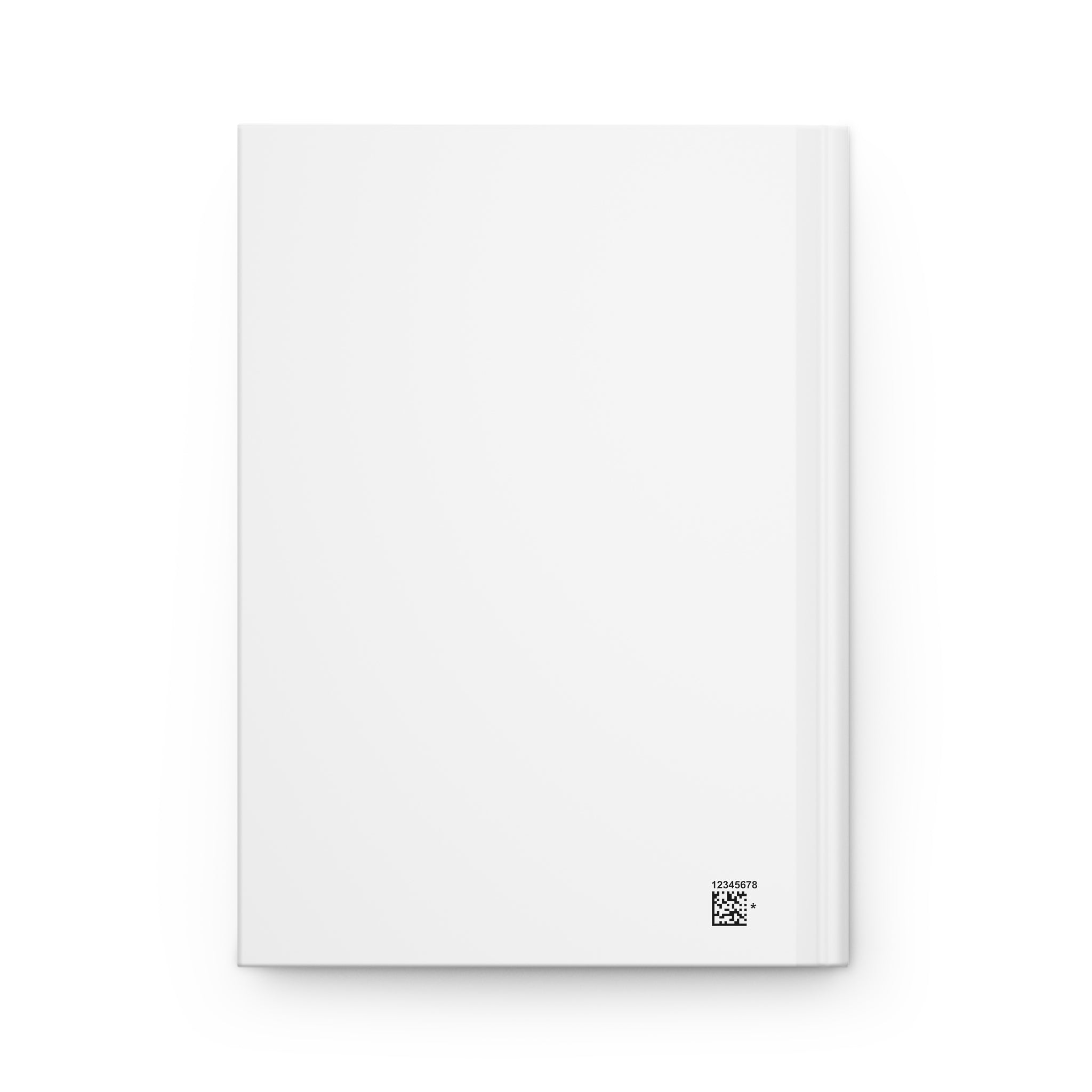 White rectangular object with a QR code on a white background