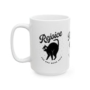 Rejoice for God Made Cats Mug, (11oz, 15oz)