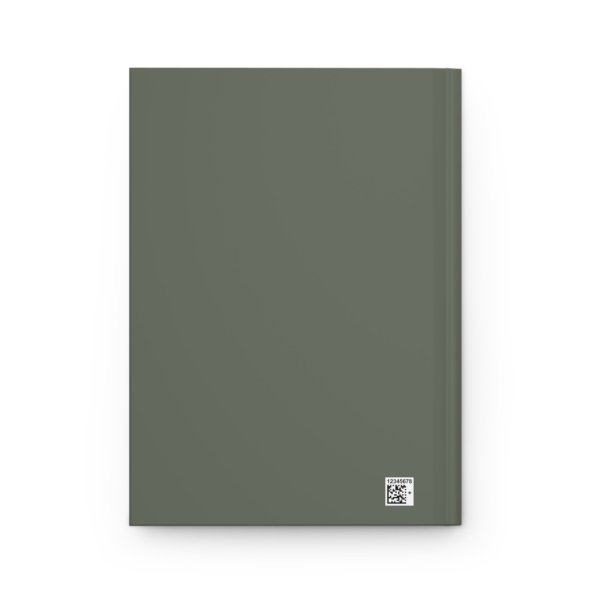 Notebook with dinosaur and star pattern on a green background