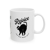 Rejoice for God Made Cats Mug, (11oz, 15oz)