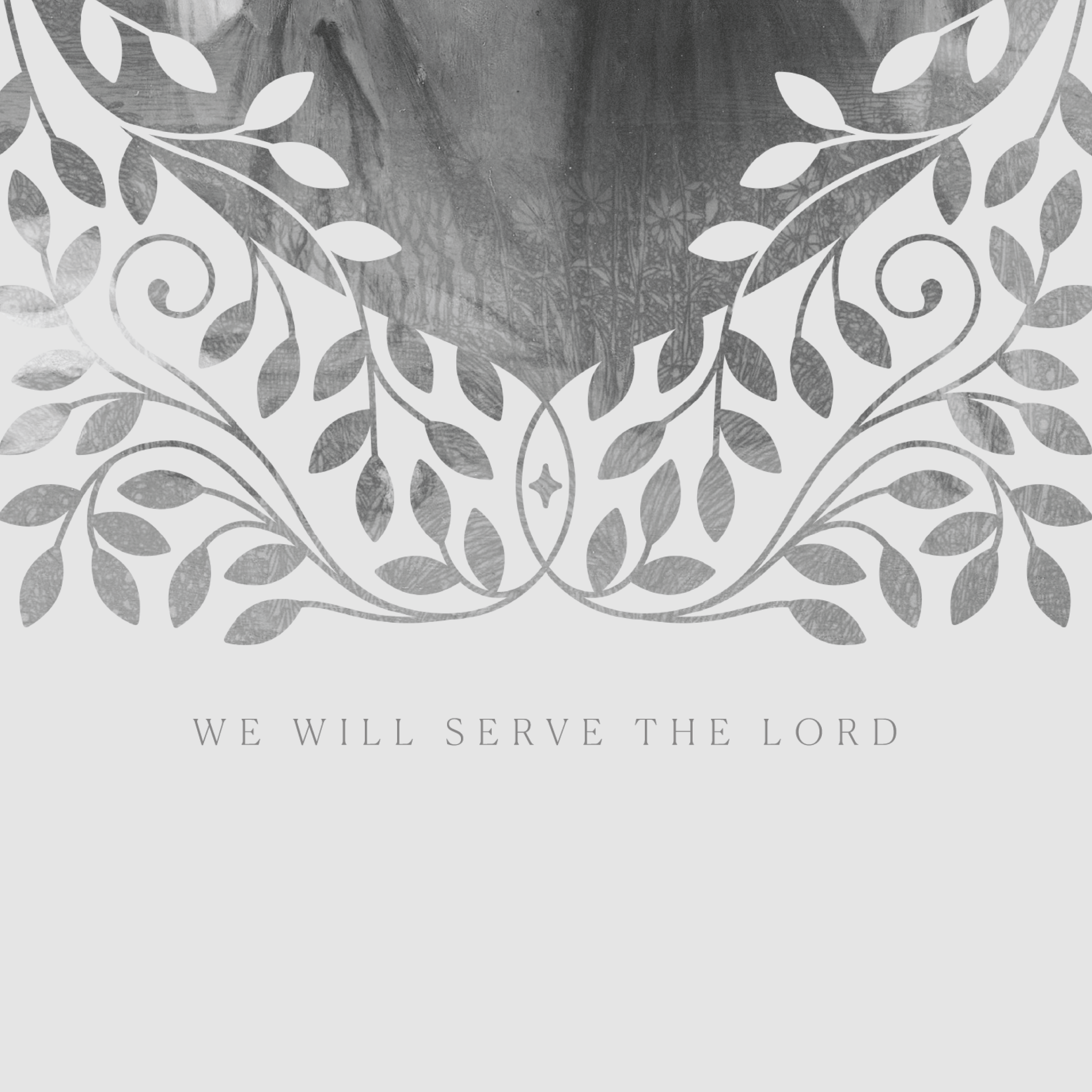 As for Me and My House — Joshua 24:15 Christian Wall Art Print