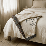 Personalized Family Blessing Blanket – “Thanks Be to God” Custom Christian Throw