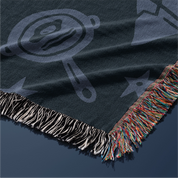 Little Explorer Woven Blanket – Midnight Trail