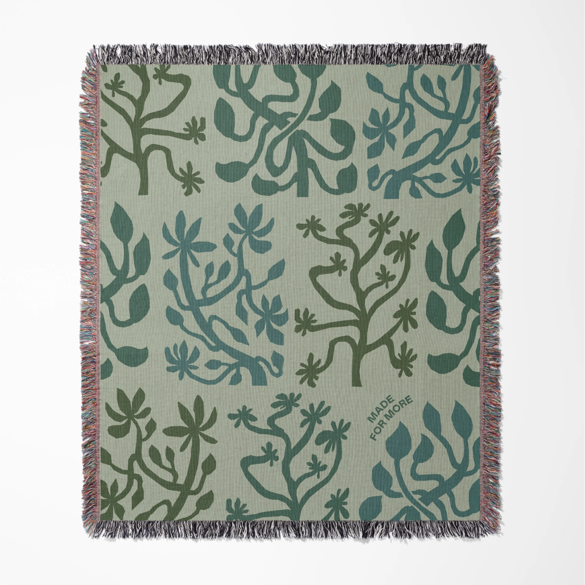 Made for More Woven Blanket Flat