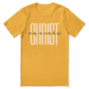 Christian t-shirt with the phrase “The Way, The Truth, The Life” inspired by John 14:6—bold faith apparel declaring Jesus as the only way, perfect for everyday wear or Christian gifting.