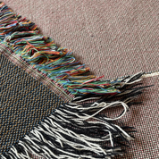 Amazing Grace Woven Blanket — Christian Hymn Throw