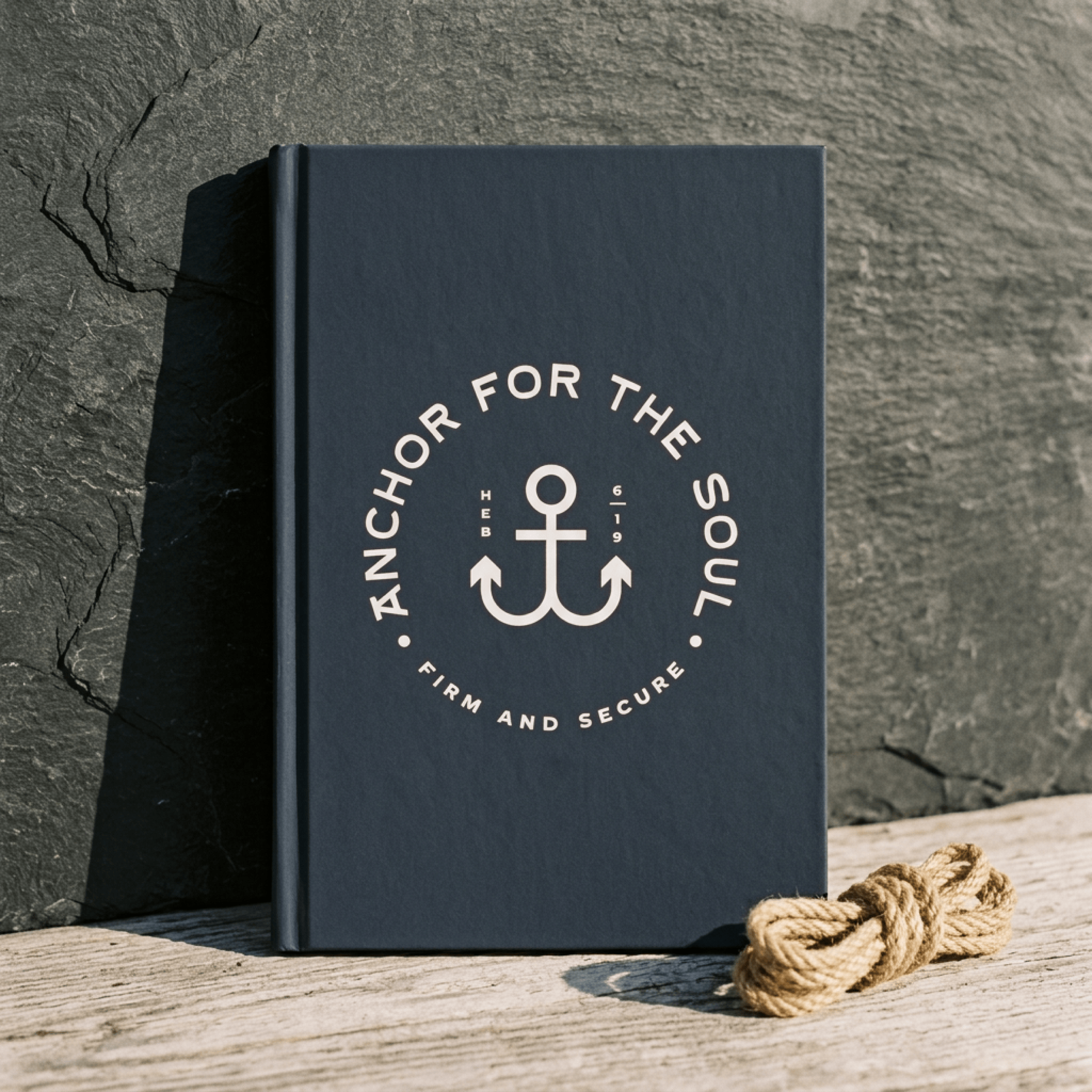 Anchored for the Soul Hardcover Journal