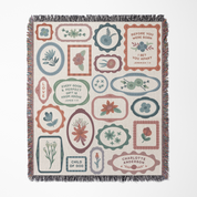 Gallery Wall Woven Blanket – Personalized Heirloom