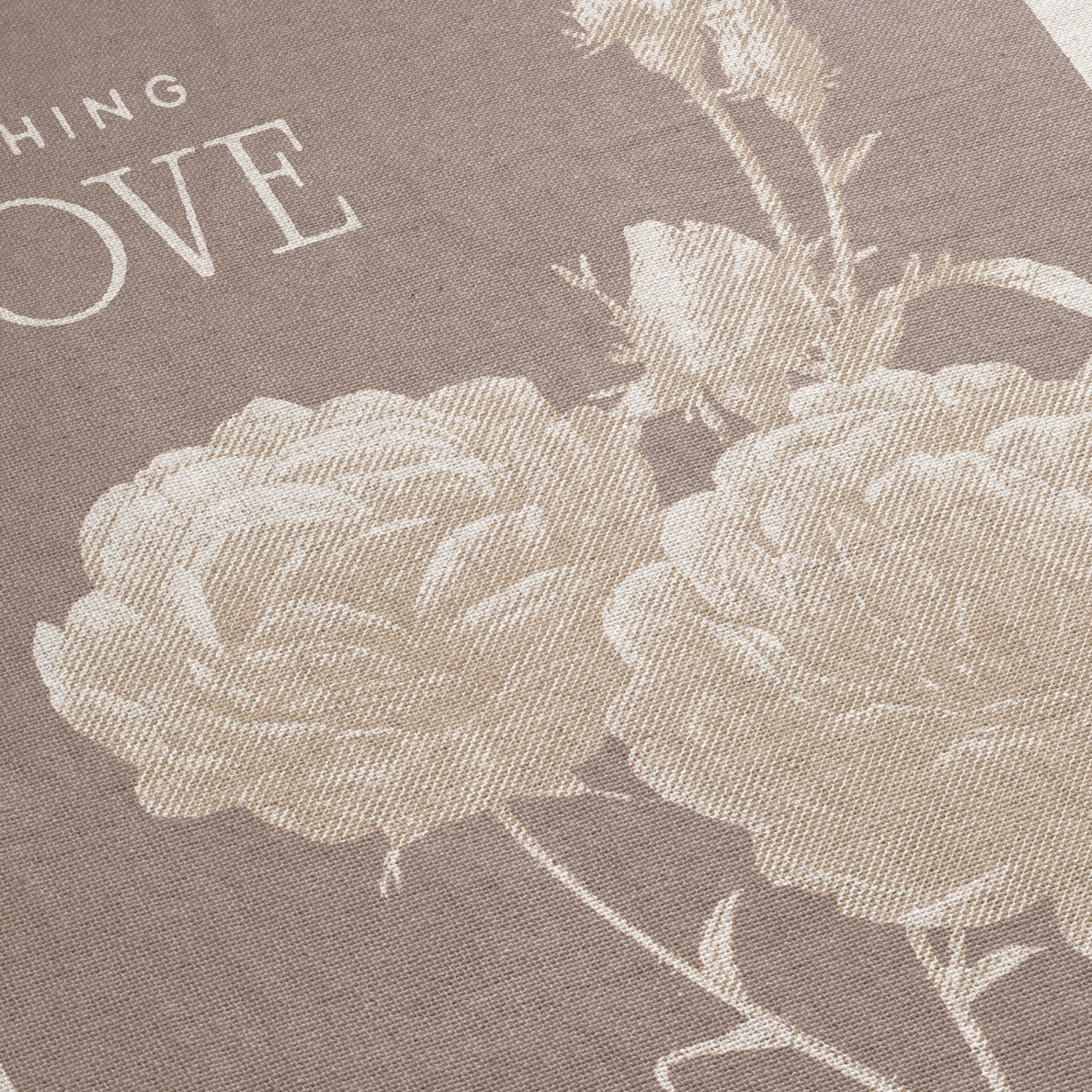 Do Everything in Love Woven Blanket