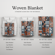Faith Over Fear Woven Blanket