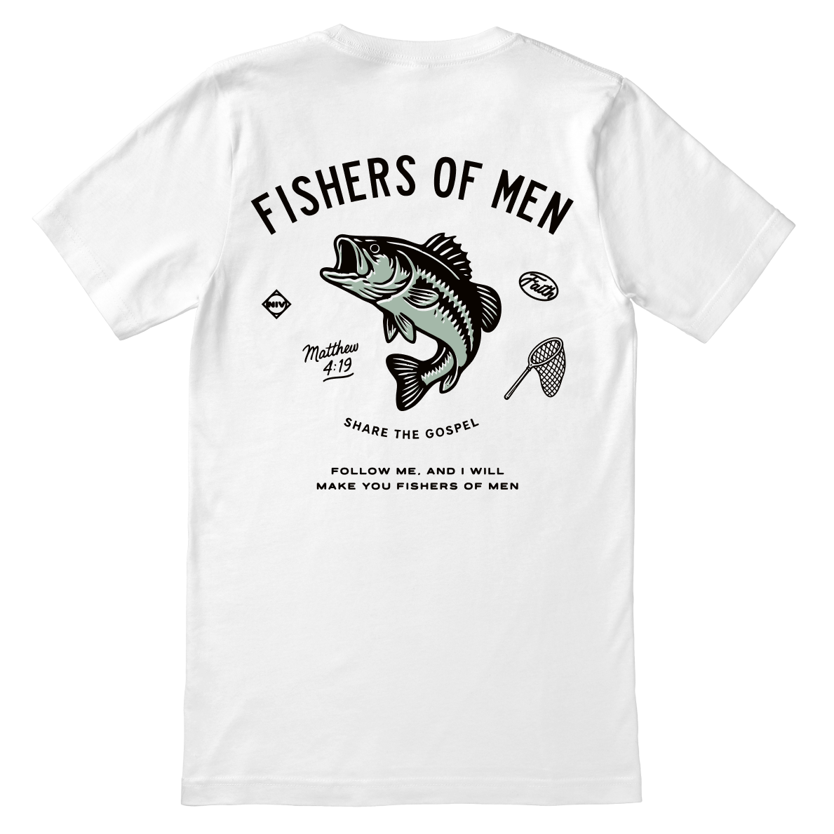 Fishers of Men T-Shirt – Share the Gospel Tee