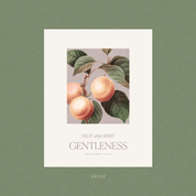 Gentleness — Fruit of the Spirit Art Print | Christian Wall Art