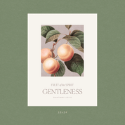 Gentleness — Fruit of the Spirit Art Print | Christian Wall Art