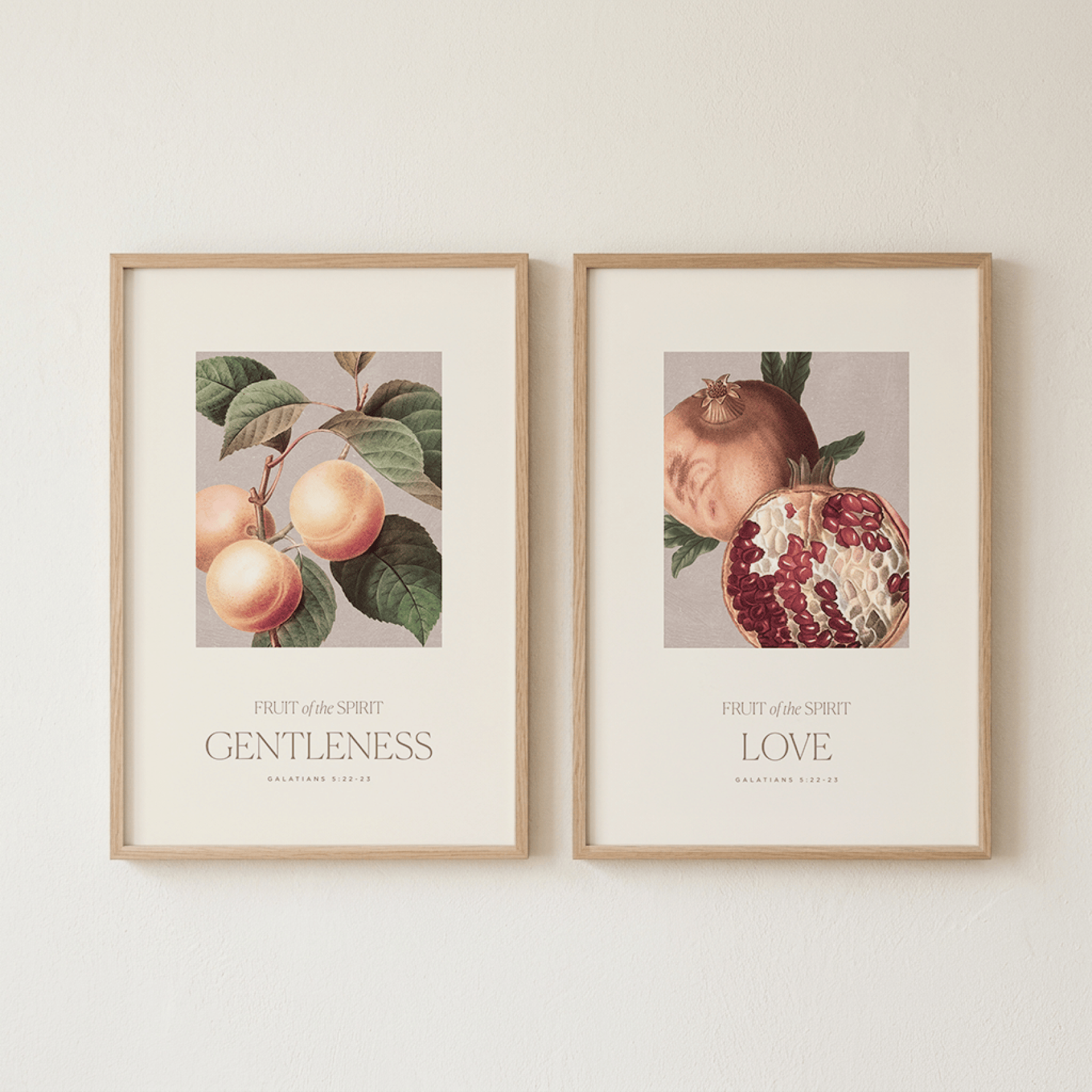 Gentleness — Fruit of the Spirit Art Print | Christian Wall Art
