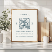 Fullness of Joy, Always Art Print — Psalm 16:11