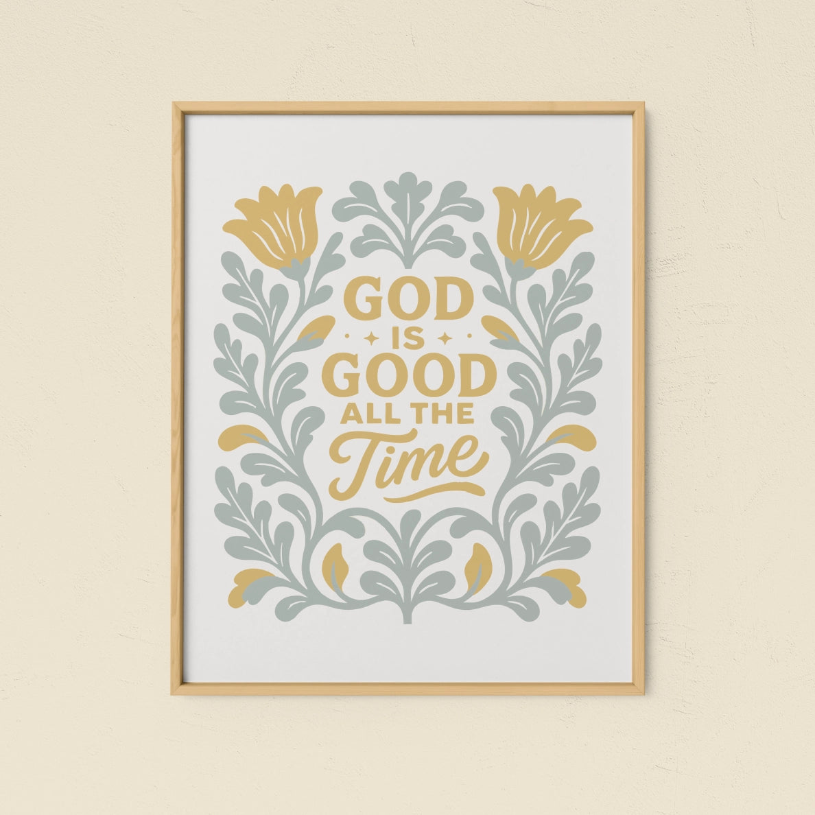 god-is-good-all-the-time-neutral-gold-floral-christian-art-print-studio-one.webp