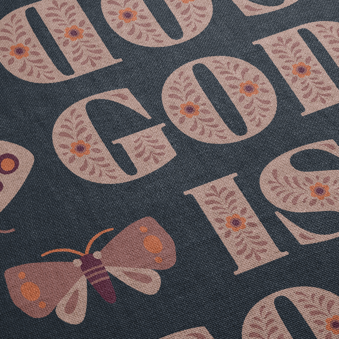 Blanket detail photograph.