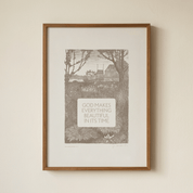 Everything Beautiful in Its Time — Ecclesiastes 3:11 Christian Art Print