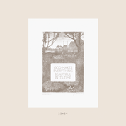 Everything Beautiful in Its Time — Ecclesiastes 3:11 Christian Art Print