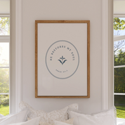 He Restores My Soul — Psalm 23:3 Christian Art Print