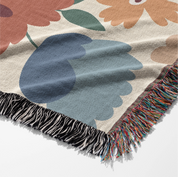 Faith-inspired throw blanket with "Her Children Call Her Blessed" scripture, a cozy Christian gift for moms rooted in Proverbs 31.