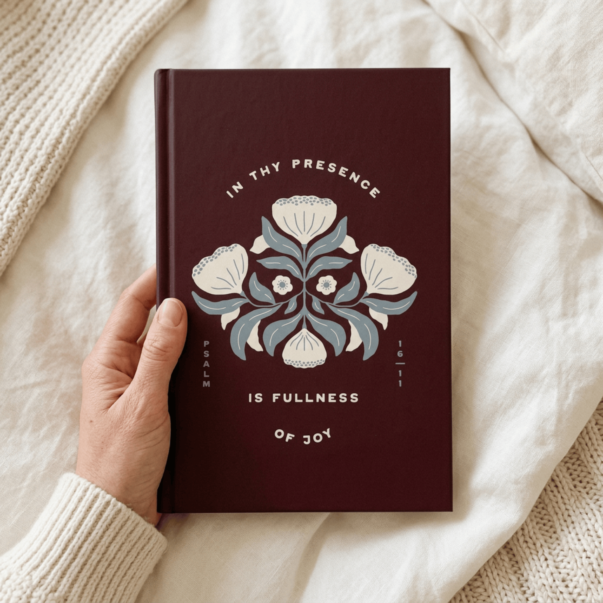 In Thy Presence Is Fullness of Joy Hardcover Christian Journal