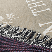 In the Garden Woven Blanket — Christian Hymn Throw