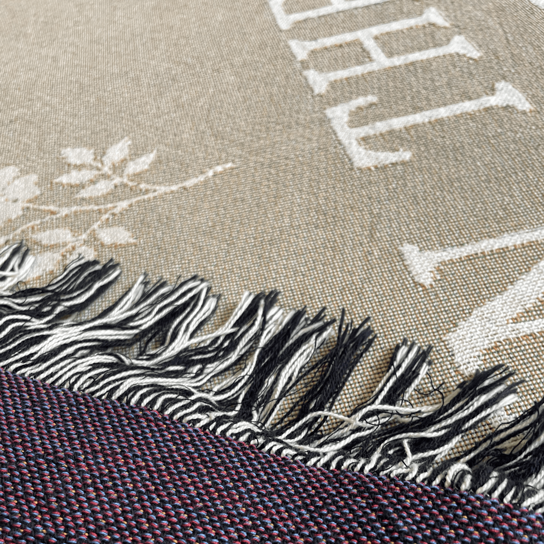 In the Garden Woven Blanket — Christian Hymn Throw