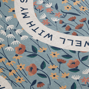 It Is Well With My Soul Woven Blanket – Meadow Bloom