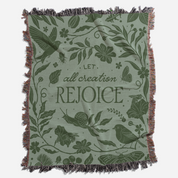 Let All Creation Rejoice Woven Blanket – Meadow Praise