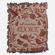 Let All Creation Rejoice Woven Blanket – Rosewood Praise