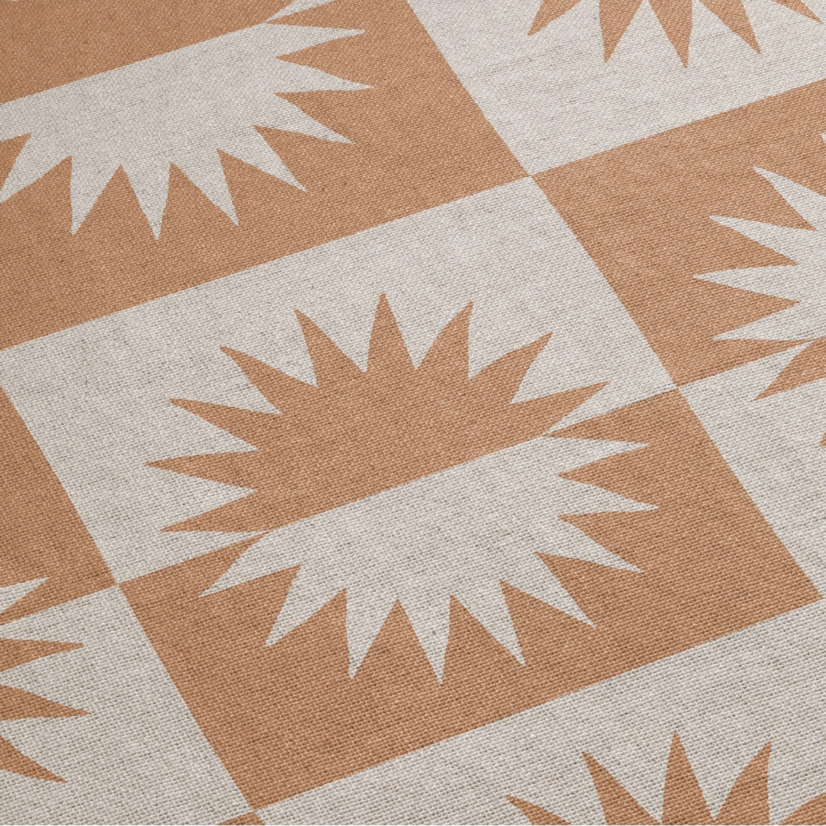 Neutral-toned woven blanket with suns and the phrase “This little light of mine, I’m gonna let it shine,” made from 100% cotton with fringe; perfect for nurseries or Christian baby gifts.