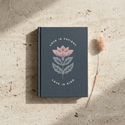 Love Is Patient, Love Is Kind Hardcover Journal – 1 Corinthians 13:4 Christian Notebook