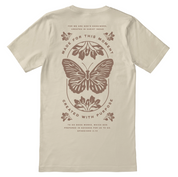 Christian t-shirt with “Made for This Moment. Created with Purpose.” A soft, unisex tee designed to inspire confidence in God’s timing and your unique calling.