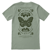 Christian t-shirt with “Made for This Moment. Created with Purpose.” A soft, unisex tee designed to inspire confidence in God’s timing and your unique calling.