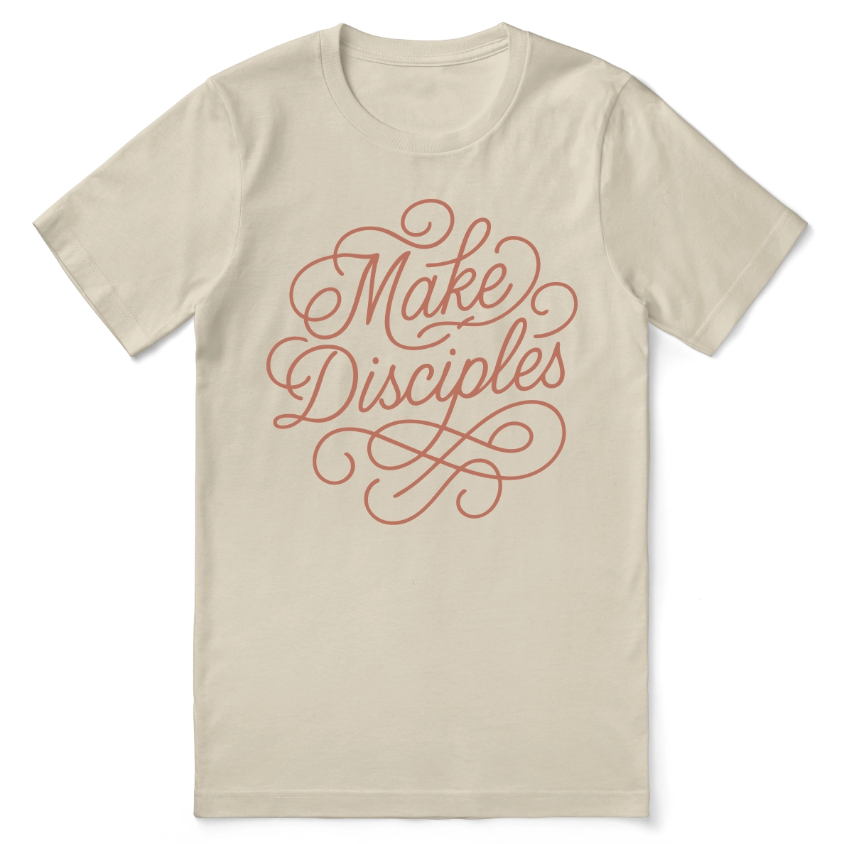 Make Disciples T-Shirt – Hand-Lettered Great Commission