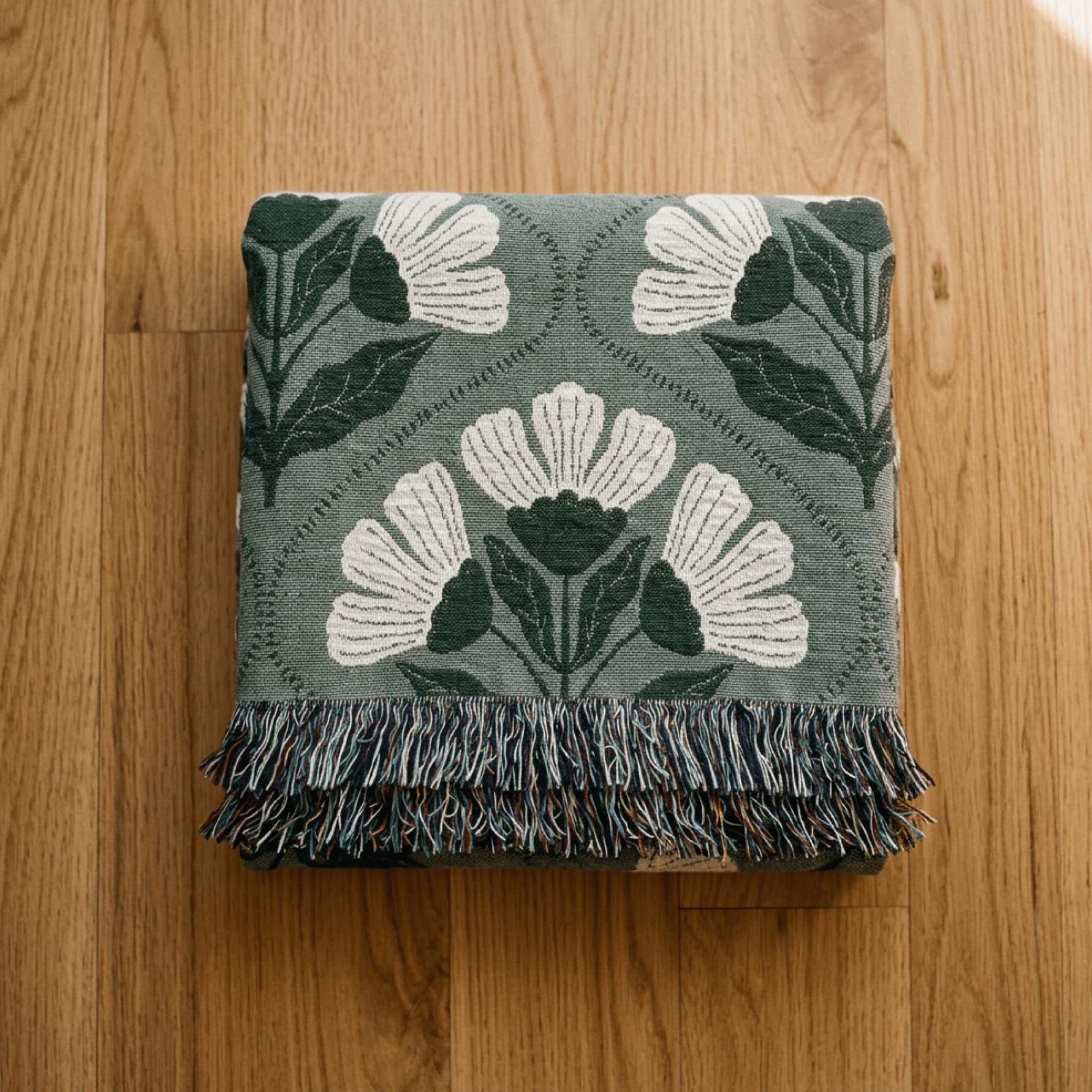 Motherhood Is Kingdom Work Woven Blanket – Christian Gift for Moms