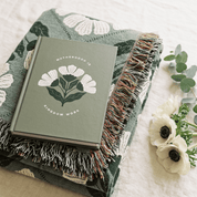 Motherhood Is Kingdom Work – Christian Blanket & Journal Gift Set for Moms