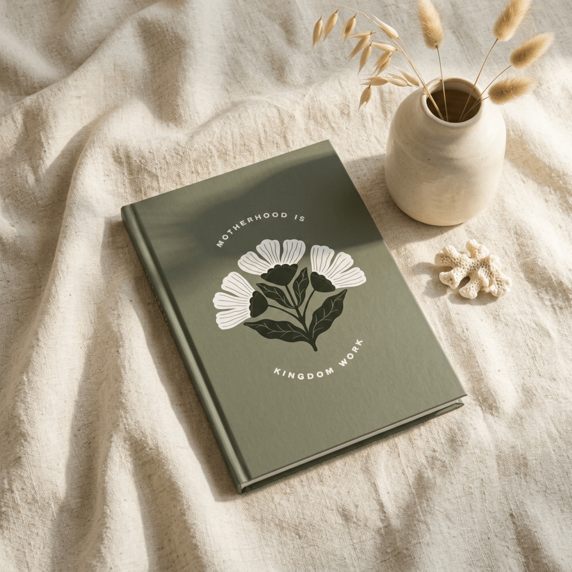Motherhood Is Kingdom Work Hardcover Journal