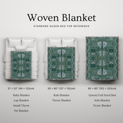 New Creation Living Woven Blanket – Garden Renewal