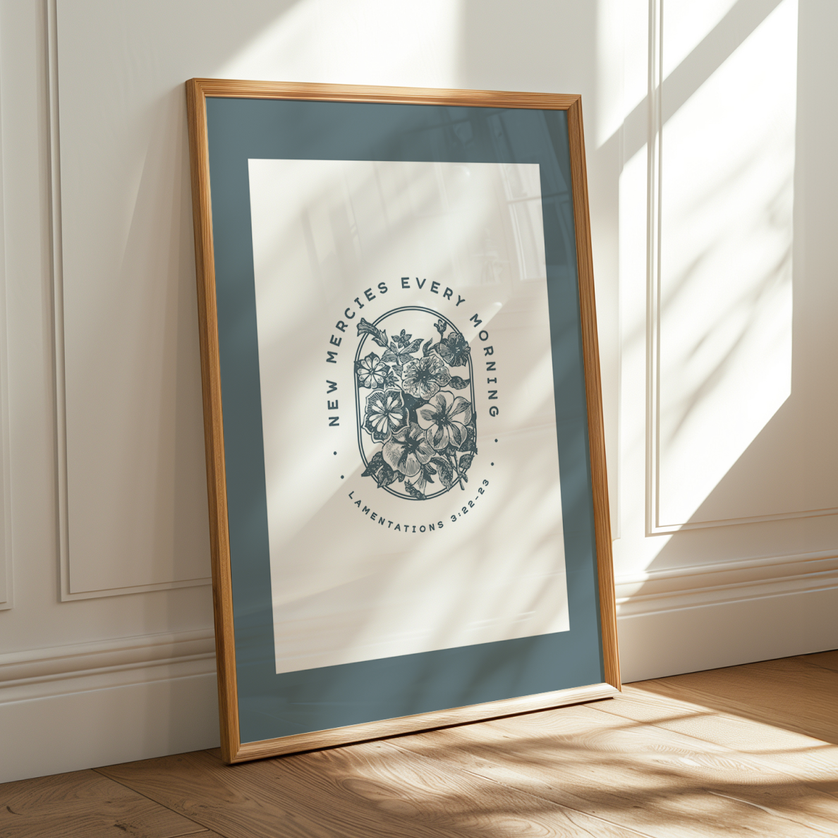 New Mercies Every Morning Art Print — Lamentations 3:22–23