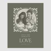 Personalized Family Portrait Print — Custom Christian Wall Art | Put On Love