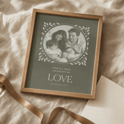 Personalized Family Portrait Print — Custom Christian Wall Art | Put On Love