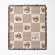 Salt of the Earth Woven Blanket – Faith & Home Christian Throw