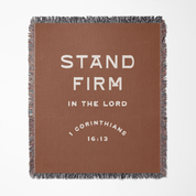 Stand Firm in the Lord blanket