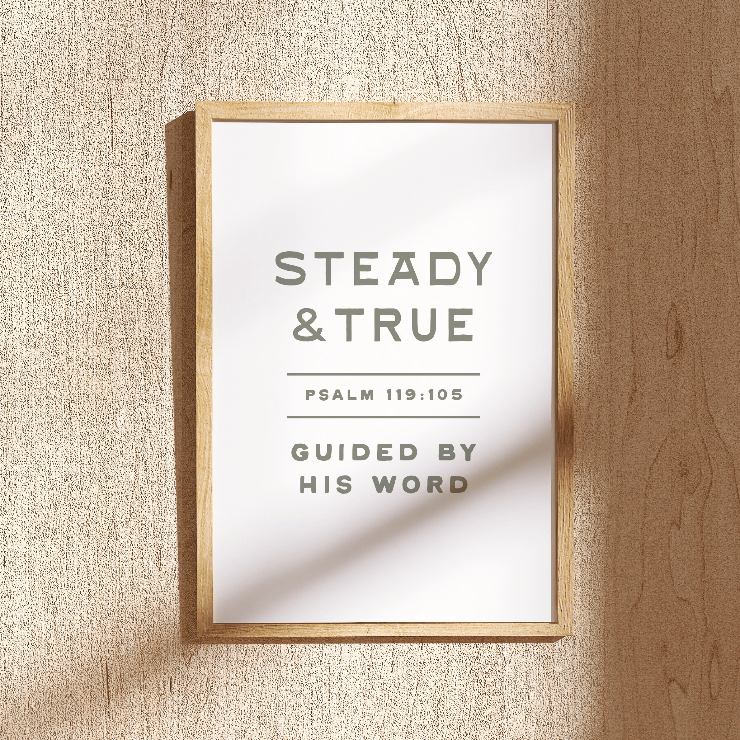 Steady & True Art Print