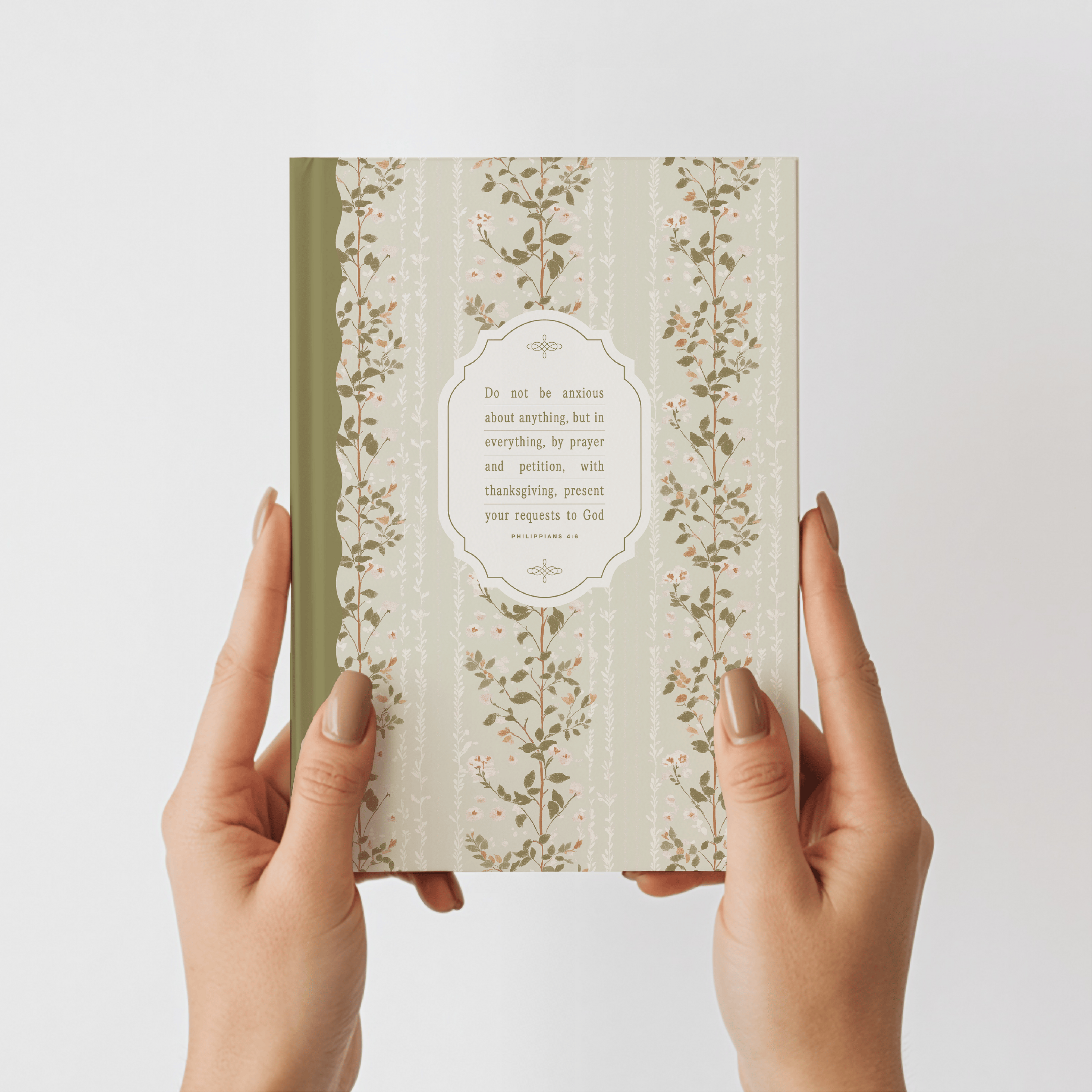 Do Not Be Anxious Prayer Journal – Philippians 4:6 Christian Reflection Journal