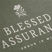 Blessed Assurance Woven Blanket – Christian Hymn Throw